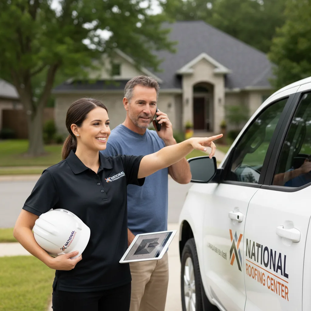 National Roofing Center customer support in Pierce
